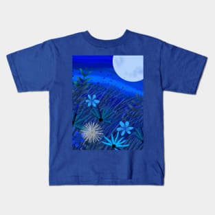 Under the Blue Moon Kids T-Shirt